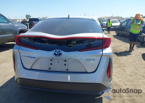 2021 Toyota Prius Prime Limited из США, поврежденный, VIN JTDKAMFP9M3178768